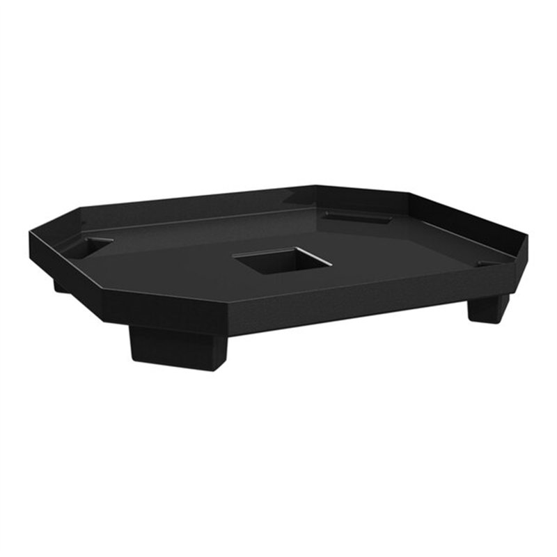 Borray Manufacturer Inc.Black Plastic Bin Base With 4 Legs WS-229PALLIN487, 44.65" H x 37.05" W x 6.65" D