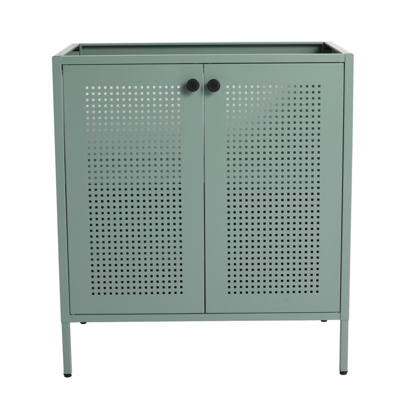 Meuble-lavabo autoportant 30 po Castiel, Vert