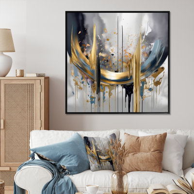 Shapes And Lines Abstract Marble III - Art mural abstrait en marbre