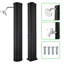Alpaugh Solar Powered Temperature Controlled Portable Free Standing Outdoor Shower and Footwash Spout