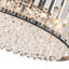 3-Light Round Crystal Flush Mount-402204351