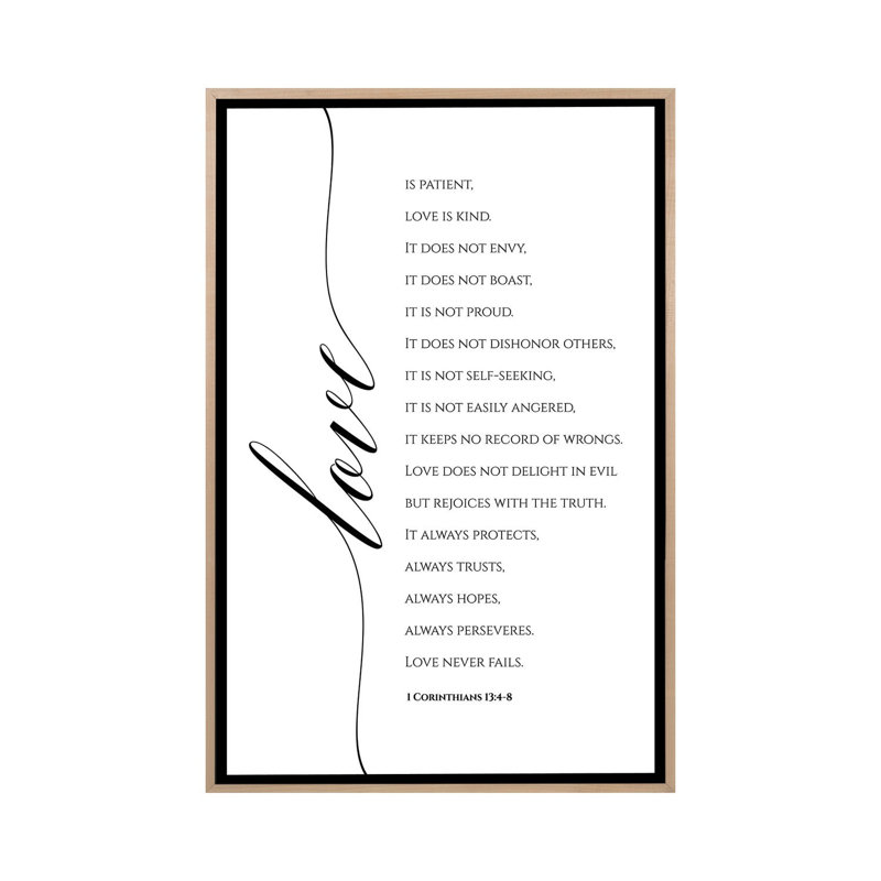 Print on Canvas, 66.04cm H x 45.72cm W x 3.81cm D, Oak Floater Framed