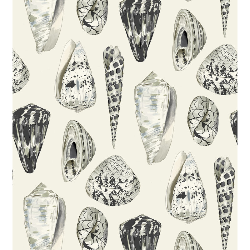 Jardin Animal Print Wallpaper Roll, Graphite