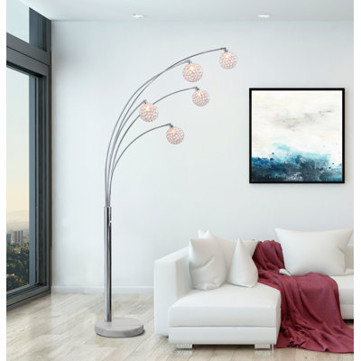 Aseeb 84'' Arched Floor Lamp