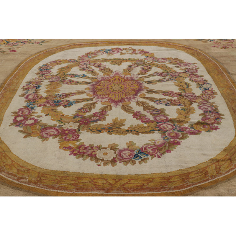 One-of-a-Kind 18’10x19’5 Hand Knotted Area Rug