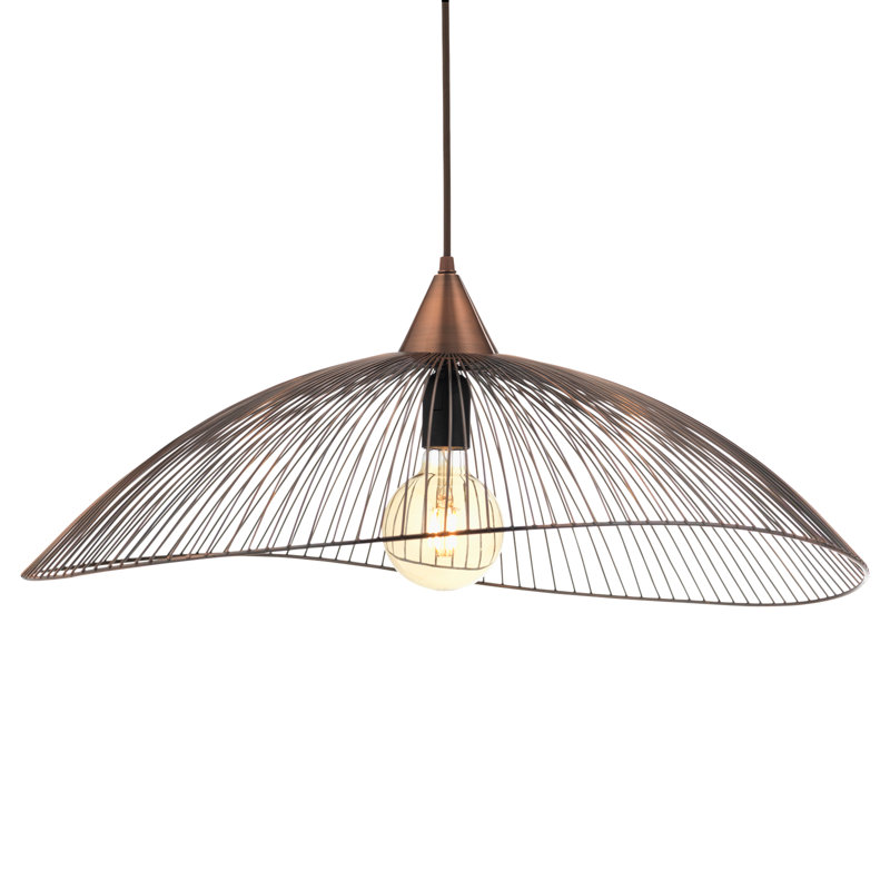Fairman 1 - Light Copper Dome Pendant