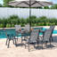 Brinley 6 - Person Patio Dining Set with Rectangular Table-455003693