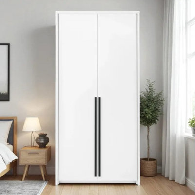 Bonis Manufactured Wood Wardrobe