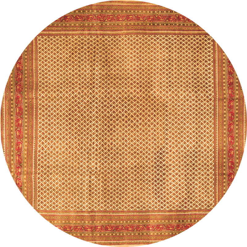 Massouda Performance Southwestern Indoor Rug, Round 6'