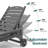Davonia HDPE Plastic Outdoor Patio Reclining Chaise Lounge Chair-260100100