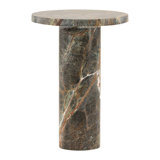 Daryna Marble Side Table, Green