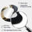 Gabryell Black And Gold Abstract Meditation III - Abstract Painting Asymmetrical Wall Mirror, Beige Irregular Shape Decorative Mirror, Printed Metal Art-1420936904