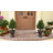 24"Artificial Topiary Cedar Tree with Ground Stake-1932089302