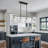 Undercliff 4 - Light Dimmable Modern Linear Kitchen Island Pendant with Milky White Glass Shade-1243863975