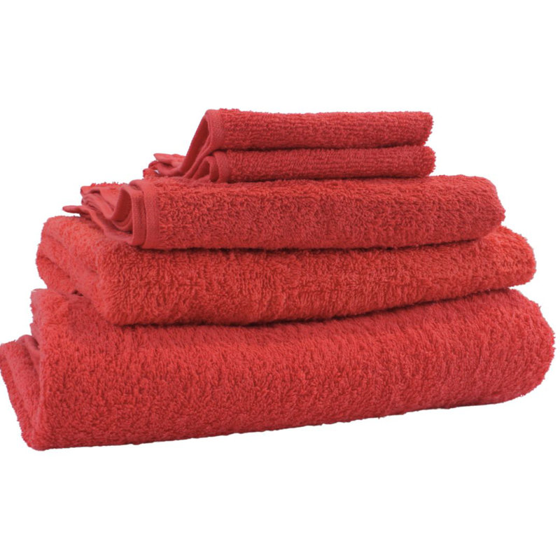 100% Cotton Mulit-Size Set, Dark Brick