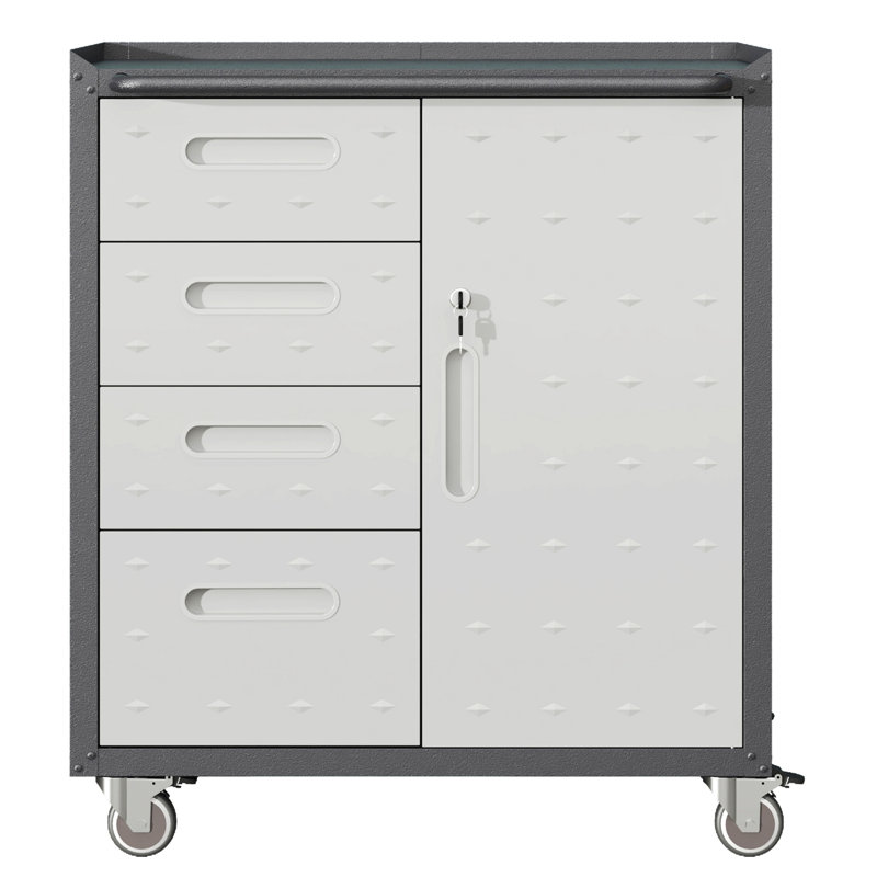 Armoire de rangement avec roulettes, armoire de rangement pour outils