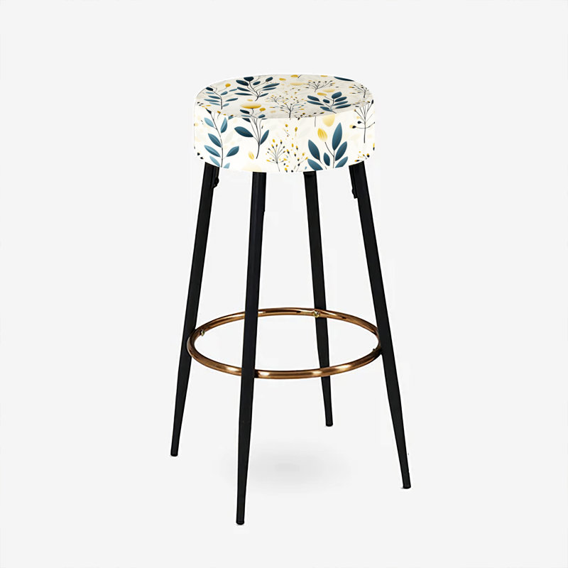 Frandsen - Ensemble de 2 tabourets de bar à motif floral