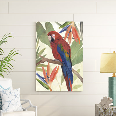 Composition de perroquet tropical II