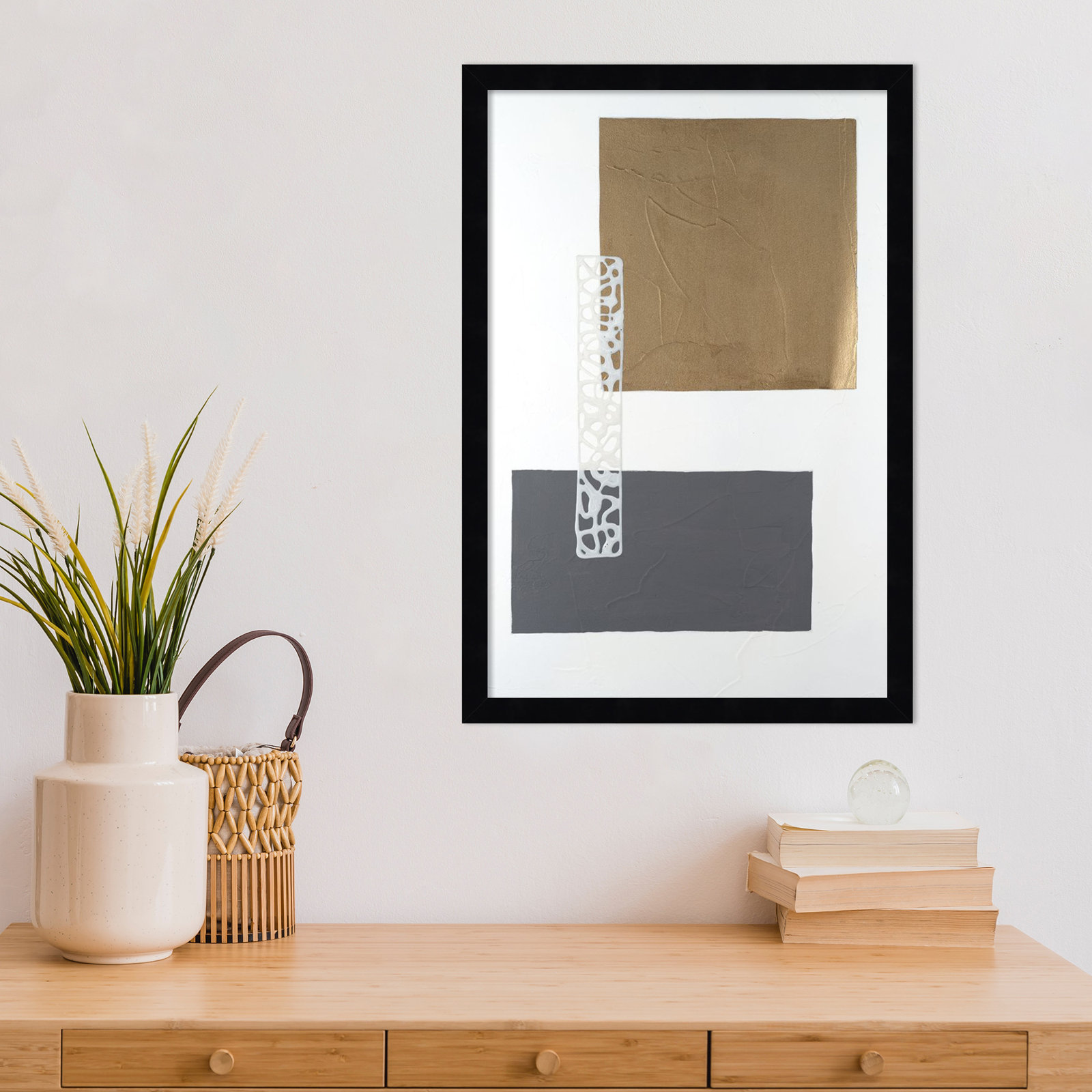 Nooks and Crannies I Print by Vanna Lam, 21" H x 15" W, Black