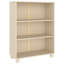 Huckstadt 112cm H x 85cm W Solid Wood Standard Bookcase-496310177