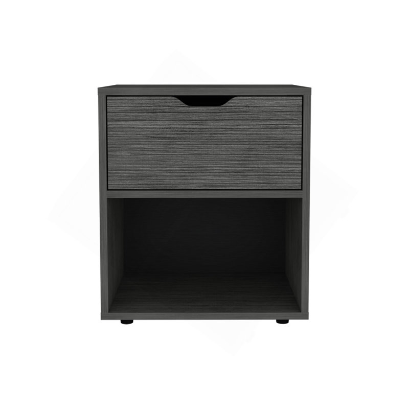 Nightstand Altheimer, Bedroom, Light Gray