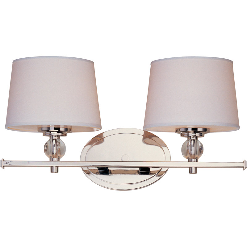 Simran 2 - Light Dimmable Vanity Light, Polished Nickel