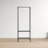 Elizebth 23.7'' Metal Clothing Rack