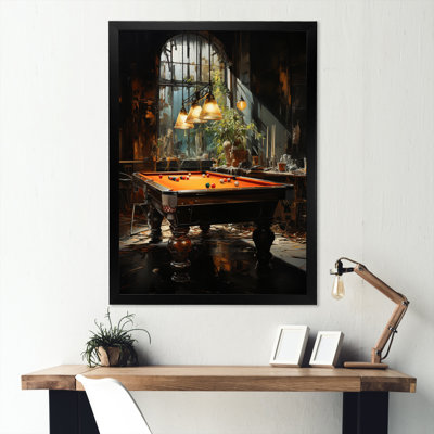 Curissa Billard Shadows In Motion I, reproduction d'art sur toile