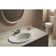 Sanibel Ceramic Circular Drop-In Bathroom Sink with Overflow