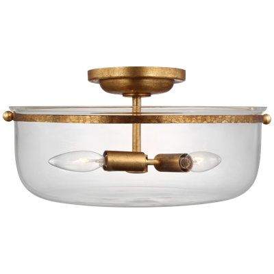 Lorford 3 - Light Semi Flush Mount