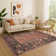 Premium Machine Washable Lubbers AMF1727 Global Rug