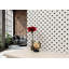 Carreau de mosaïque en porcelaine mate 10 po x 11 po Monarch Hexagon