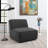 Upholstered Swivel Armless Chair -1505840188