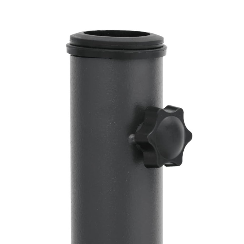 17.05kg Steel Umbrella Base, Dark Grey