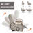 Power Chenille Lift Recliner Chair Dual Motor Infinite Position Up To 350 LBS With Solid Wood Armrests, Heat Massage And Heavy Duty Motion Mechanism-1694975181