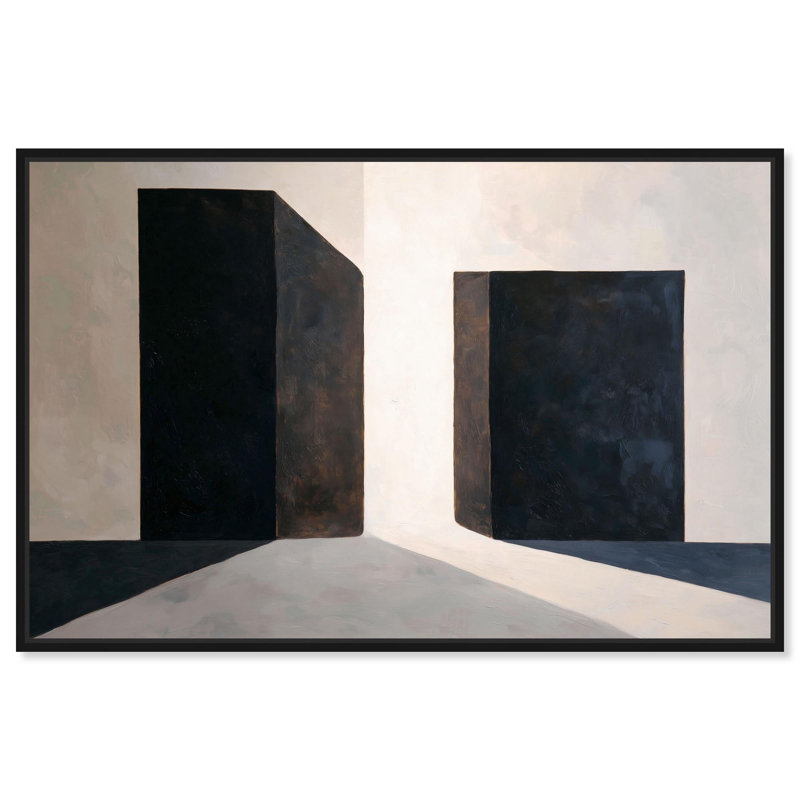 Impression sur toile "Bold Assertion II" par Art Remedy, cadre noir, 15 x 10, H 11 po x l 16 po, Structure noire