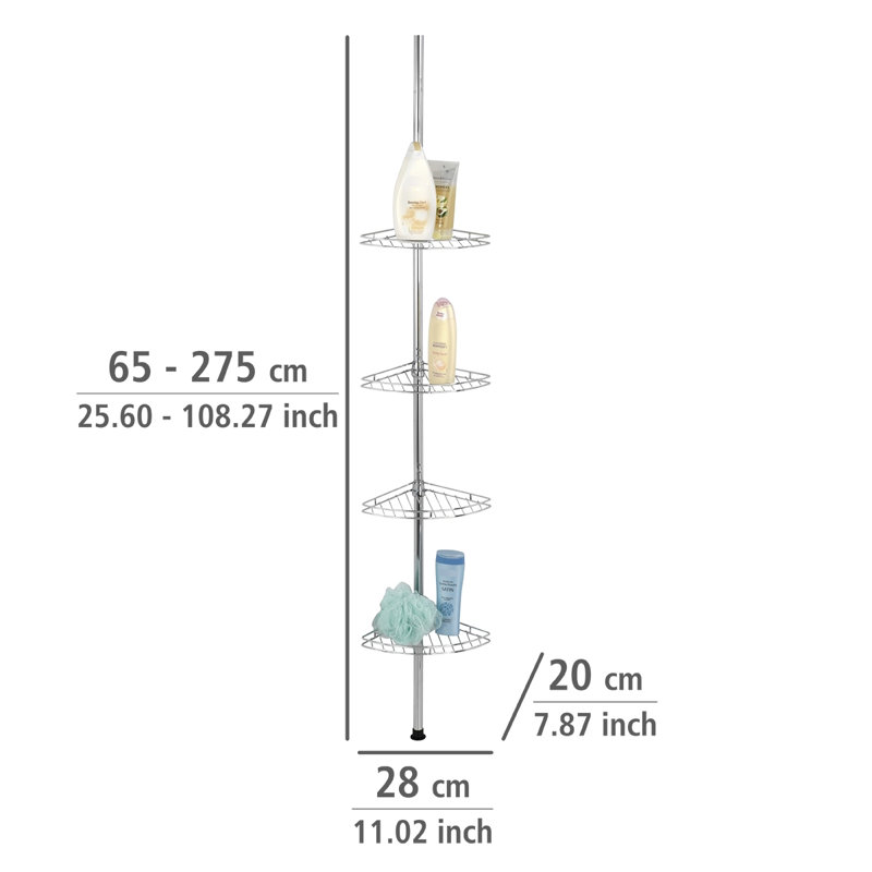 Metal Bathroom Shelves
