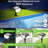 Low Voltage Solar Powered Integrated LED Spot Light Outdoor Waterproof Pathway Lights for Wall Lawn