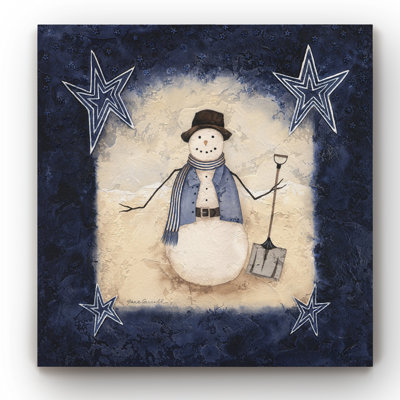 " Snow Man Blue "