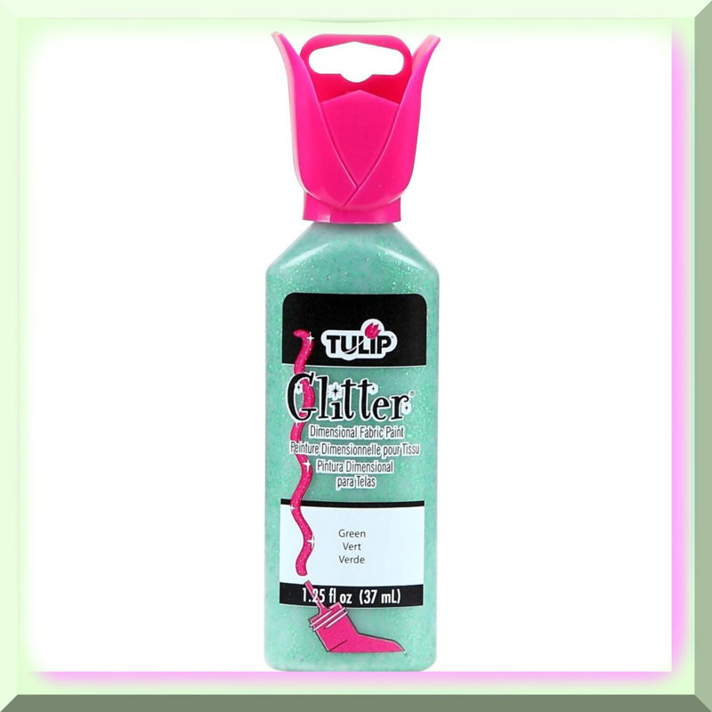 Green Fabric Paint 1.25oz