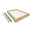 Tablette coulissante pleine extension en bouleau prêt à expédier Express Essentials-116814362-116814374