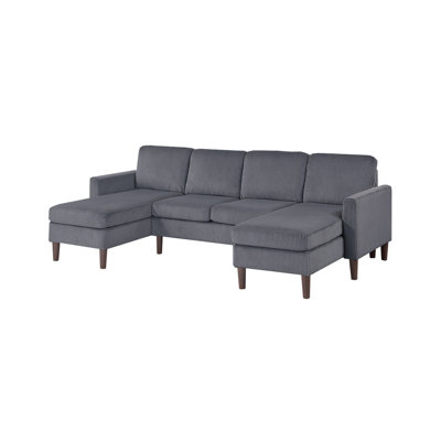 3-Piece Corduroy Sectional Set