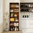 2PCS 70'' all 6-Tier Bookcase w/ 6 Open Shelves Anti-Toppling Kits Living Room-97230705