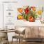 Harnek orange et tulipes rouges-108837766