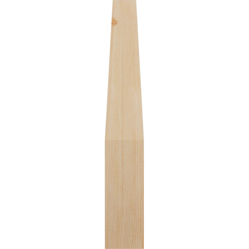 Attelle de genou lisse olympique l 3 1/2 po x P 22 po x H 28 po, sapin Douglas, Sapin de Douglas, Attelle lisse