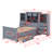 Cattrall Twin Size Wood Platformbed with Vertical All-in-One Cabinet and 4 Drawers-1147439681