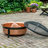 Raffles Round Copper Wood Burning Smokeless Fire Pit