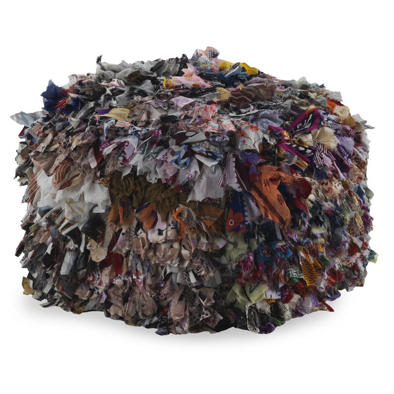 45cm Wide Square Pouffe Ottoman