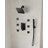 Pressure Balanced Shower System with 10" Rain Shower Head, Handheld Shower, and Body Jet-89096884