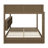 Roomy Queen-Over-Queen Bunk Bed With Storage Cabinets And Useful USB Ports-1438349833